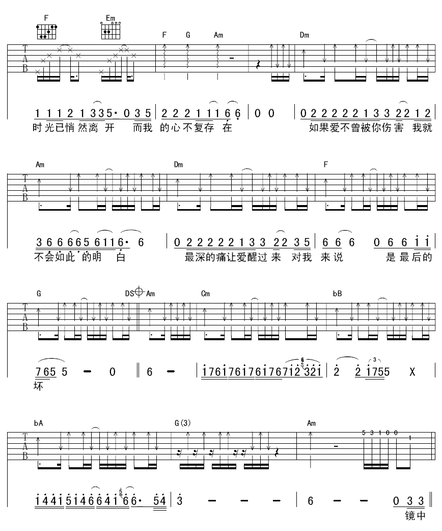 飞舞吉他谱第(2)页