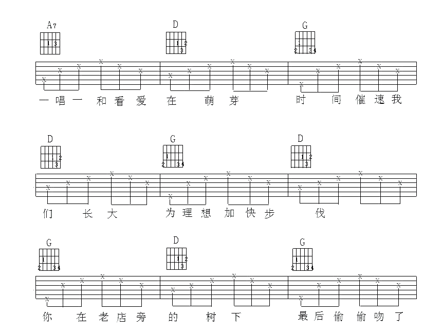 最近还好吗吉他谱第(2)页