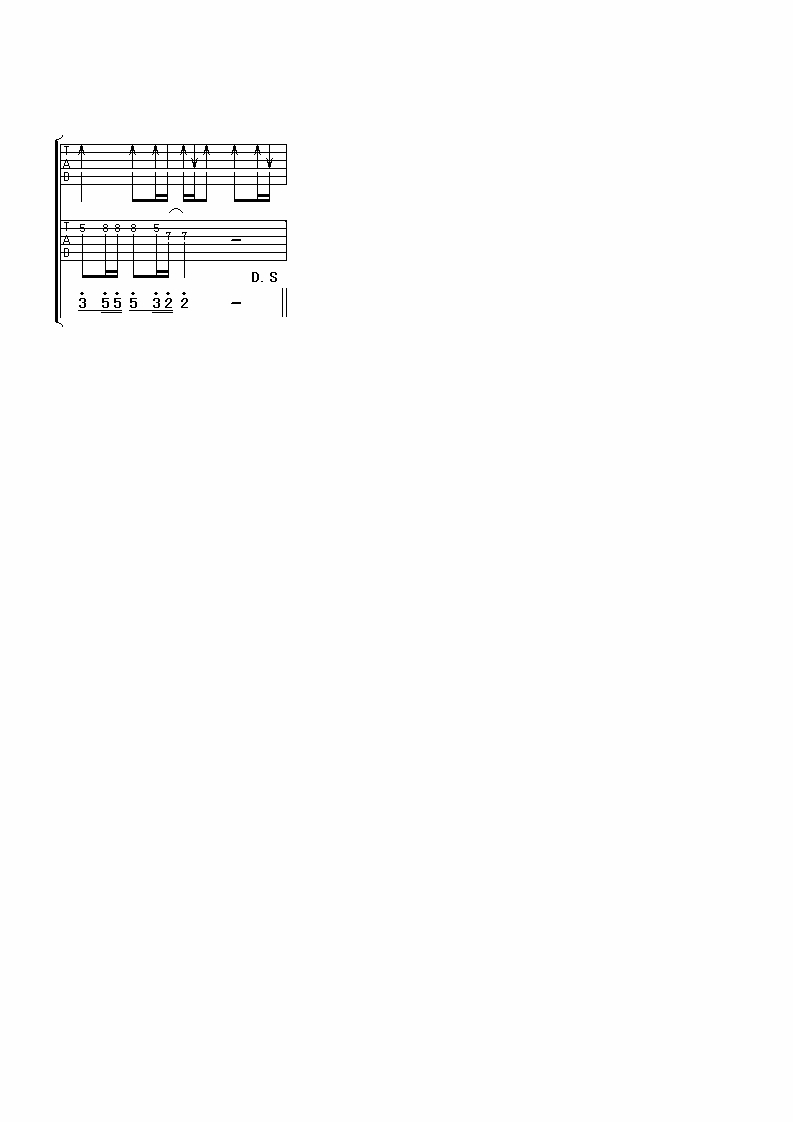 一万个理由吉他谱第(4)页