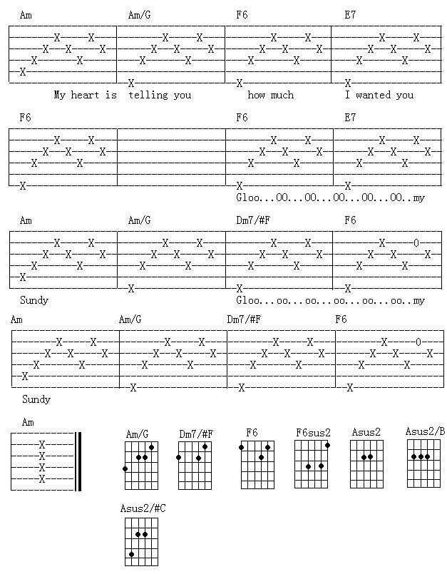 GloomySunday黑色星期天吉他谱第(4)页