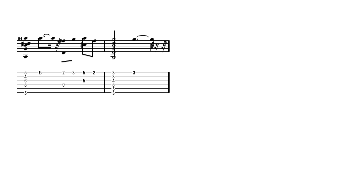 PorUnaCabeza-一步之遥吉他指弹谱第(6)页