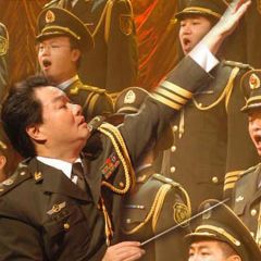 中国武警男声合唱团吉他谱